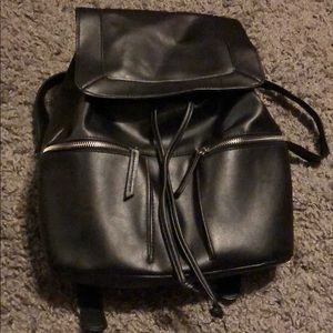 Mudd black drawstring backpack